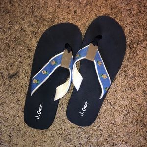 J Crew Flip Flops